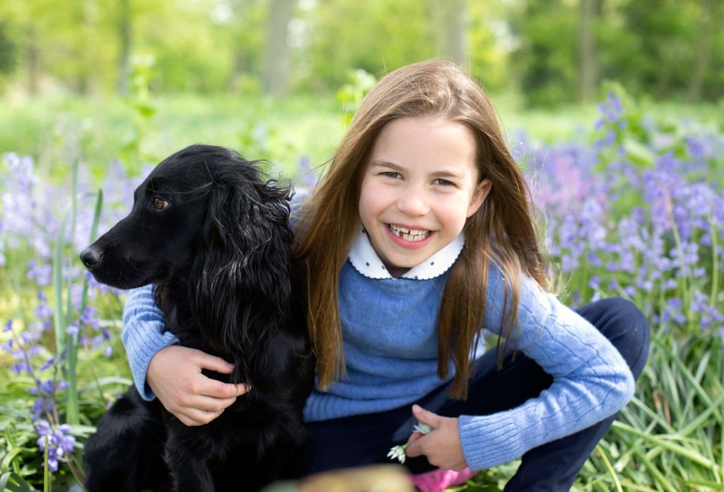 Die britische Prinzessin Charlotte feierte ihren siebten Geburtstag zusammen mit dem Familienhund.