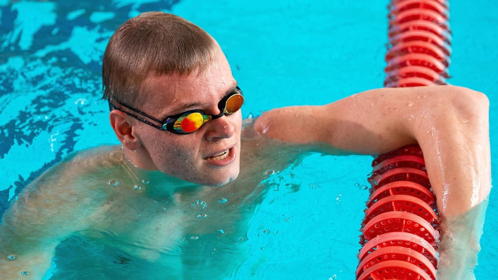 Halles Schwimmer Lars Kochmann geht bei den Deaflympics gleich mehrfach ins Wasser.