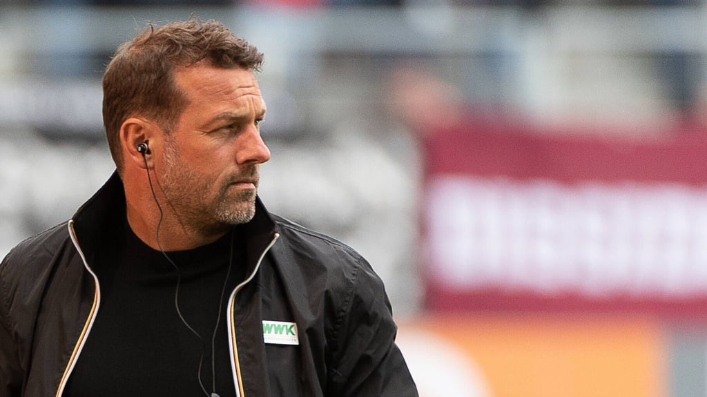 Augsburgs Coach Andre Weinzierl.