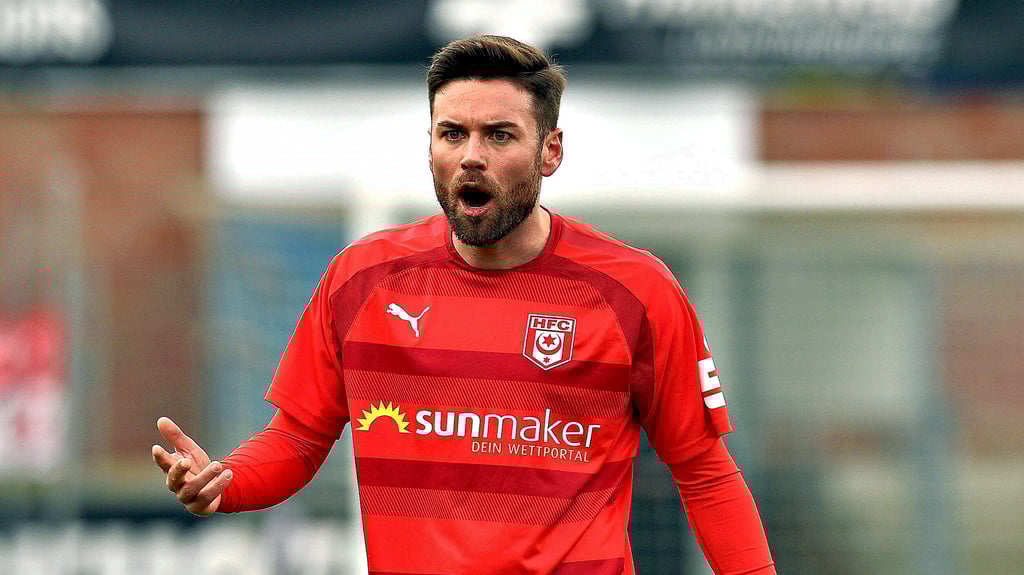 Niklas Kreuzer ist auf der rechen Seite eine feste Größe beim Halleschen FC.