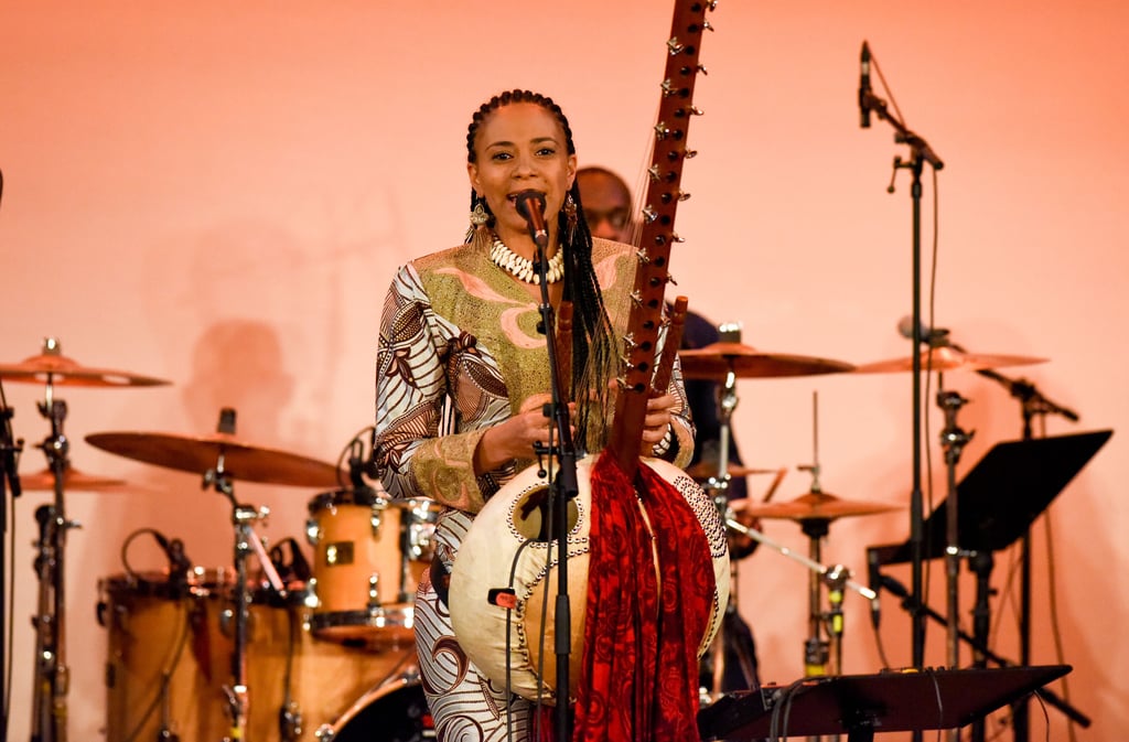 Eröffnungskonzert Woman in Jazz mit Sängerin Sona Jobarteh (GB) im Goethe-Theater in Bad Lauchstädt.