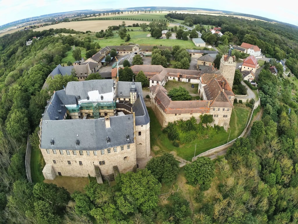 Blick auf Burg & Schloss Allstedt