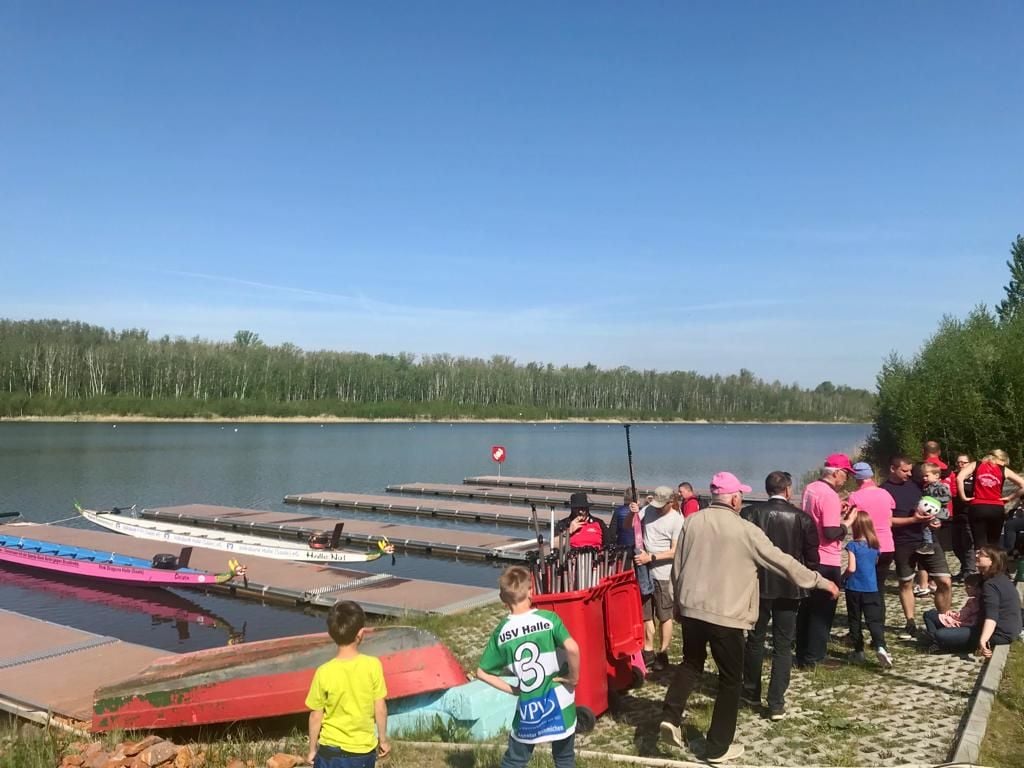 Drachenbootfahren auf dem Osendorfer See