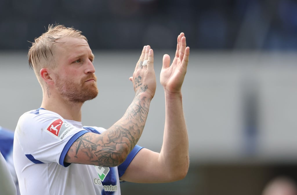 Der Stürmer Philipp Hofmann spielt in der kommenden Saison für den VfL Bochum.