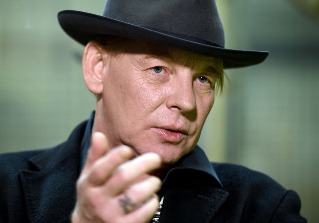 Der Schauspieler Ben Becker spricht im Tierpark über sein neues Projekt "Affe". (zu dpa „Ben Becker spielt "Drecksack" Bruno.“)