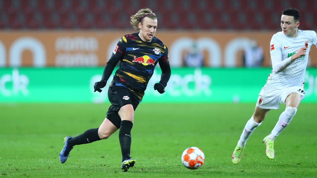 Darf gegen Augsburg von Beginn an ran: Emil Forsberg (/imago/picture point le)