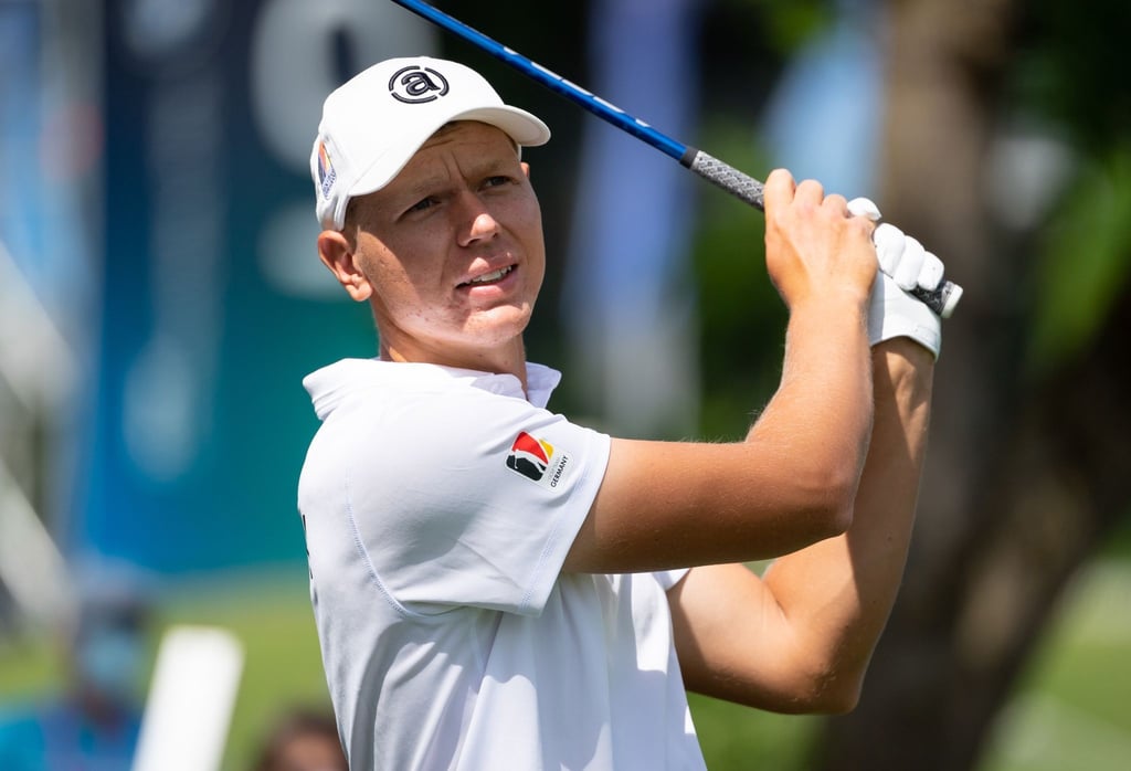Golfer Matthias Schmid wurde Dritter in Johannesburg.