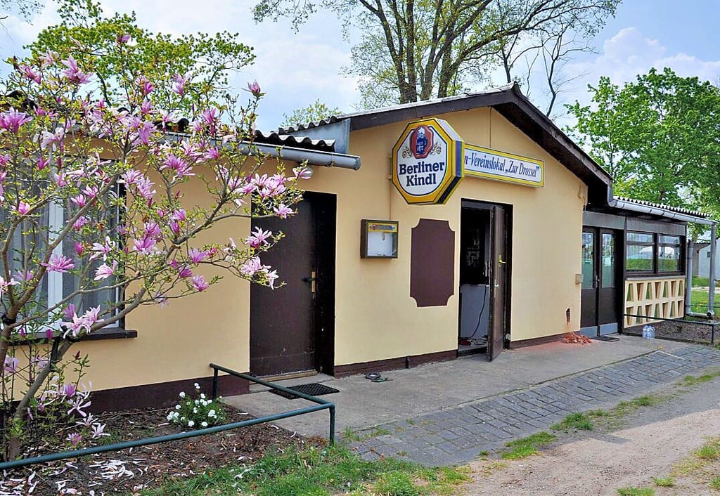 So sieht das Vereinslokal „Zur Drossel“ heute aus. Es kann wieder für private Feiern gebucht werden.