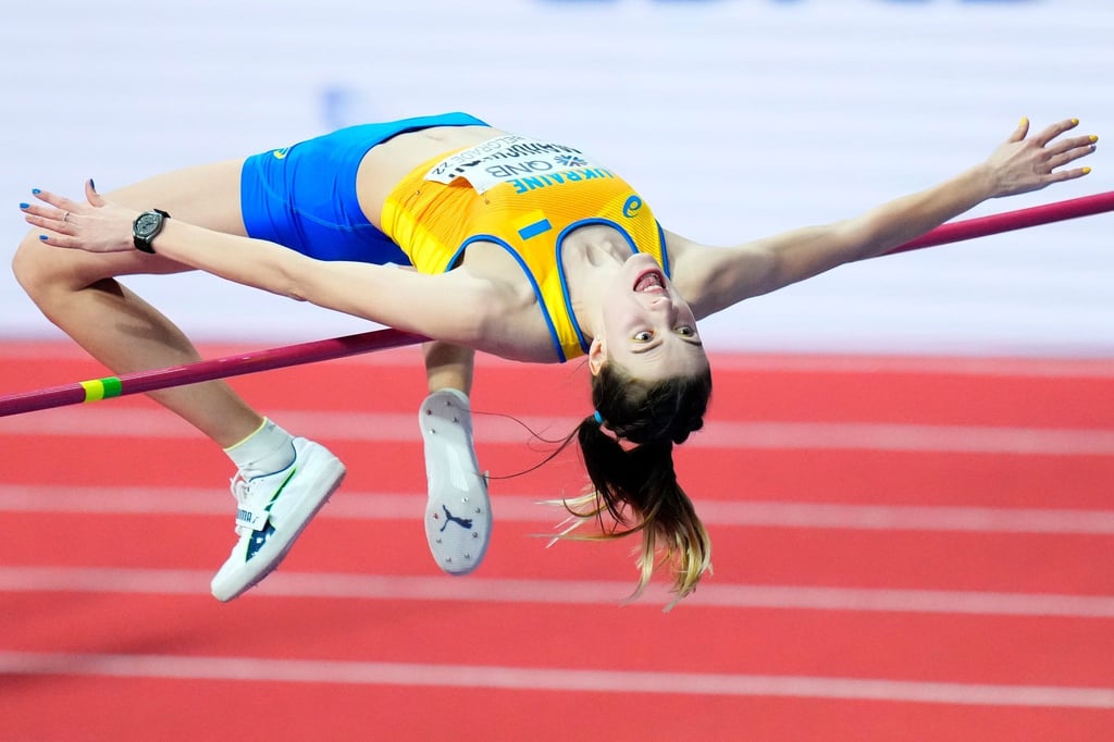 Die Ukrainerin Jaroslawa Mahutschich holte den WM-Titel im Hochsprung.