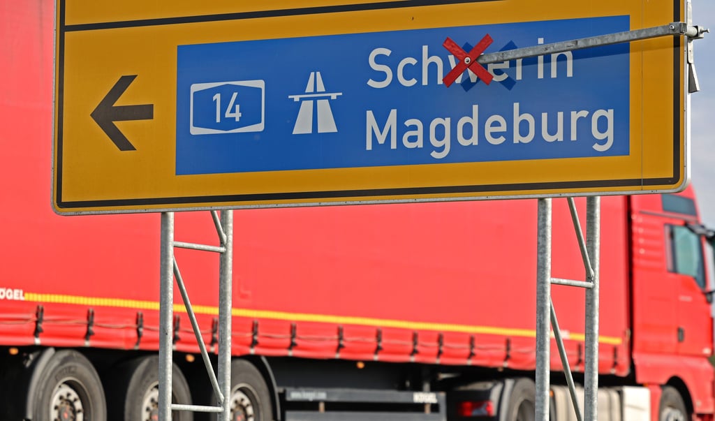Darf weiter gebaut werden. die A14. Niedersächsische Autobahngegner sehen darin Positives für sich.