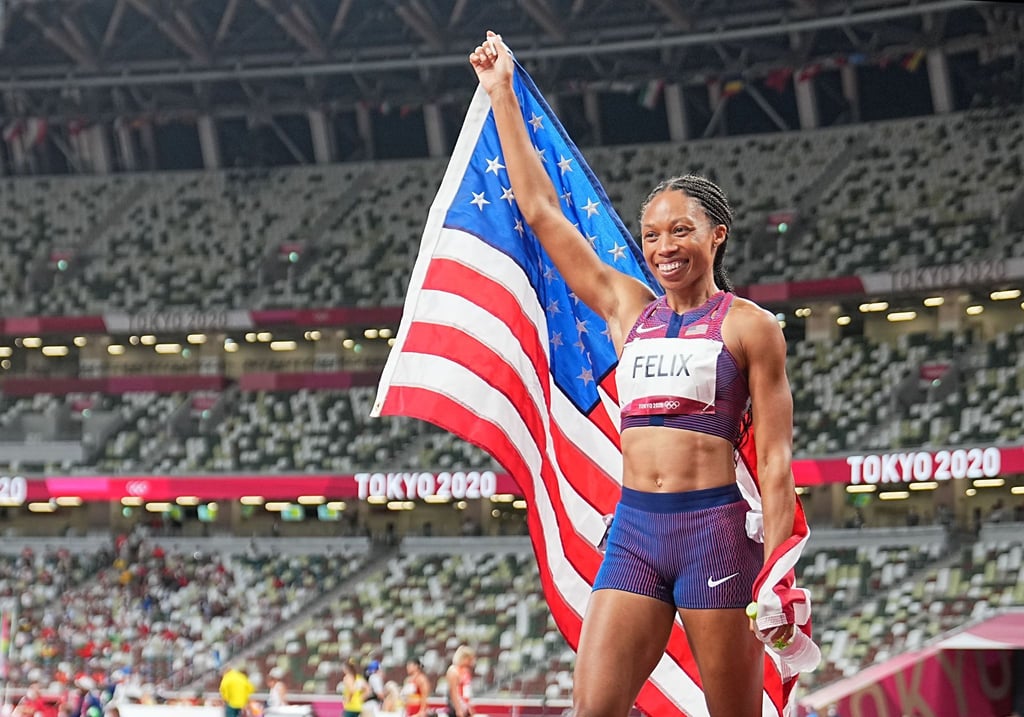 Sie gehört zu den erfolgreichsten Leichtathletinnen der Geschichte: US-Sprinterin Allyson Felix.