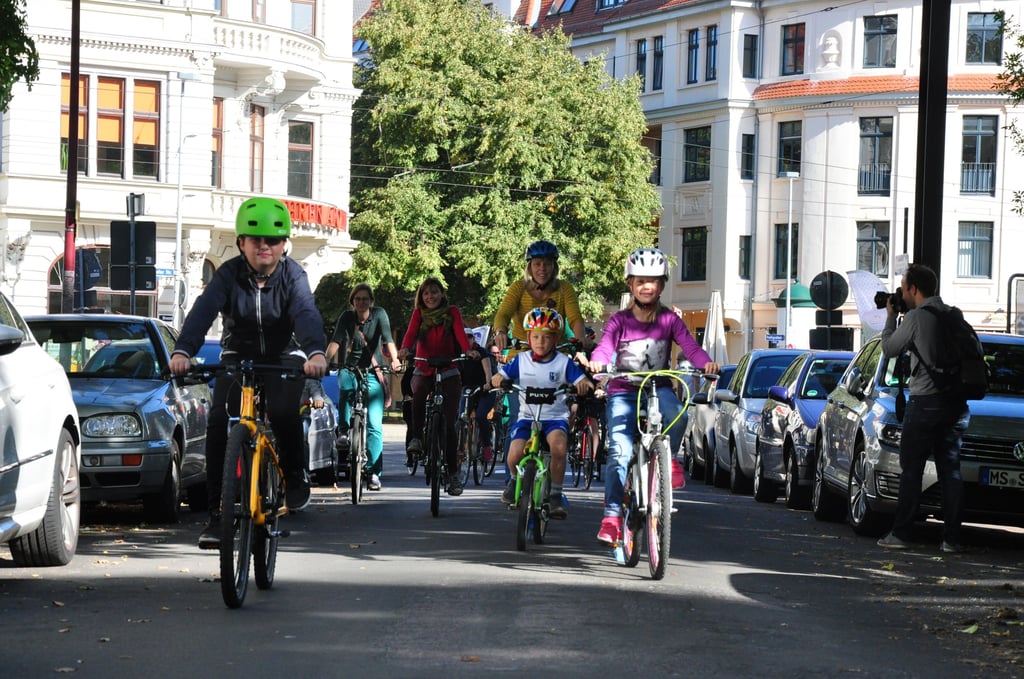 Die Magdeburger Initiative "Mehr Kinder aufs Rad" ruft zur ersten Fahrraddemo für Kinder auf.