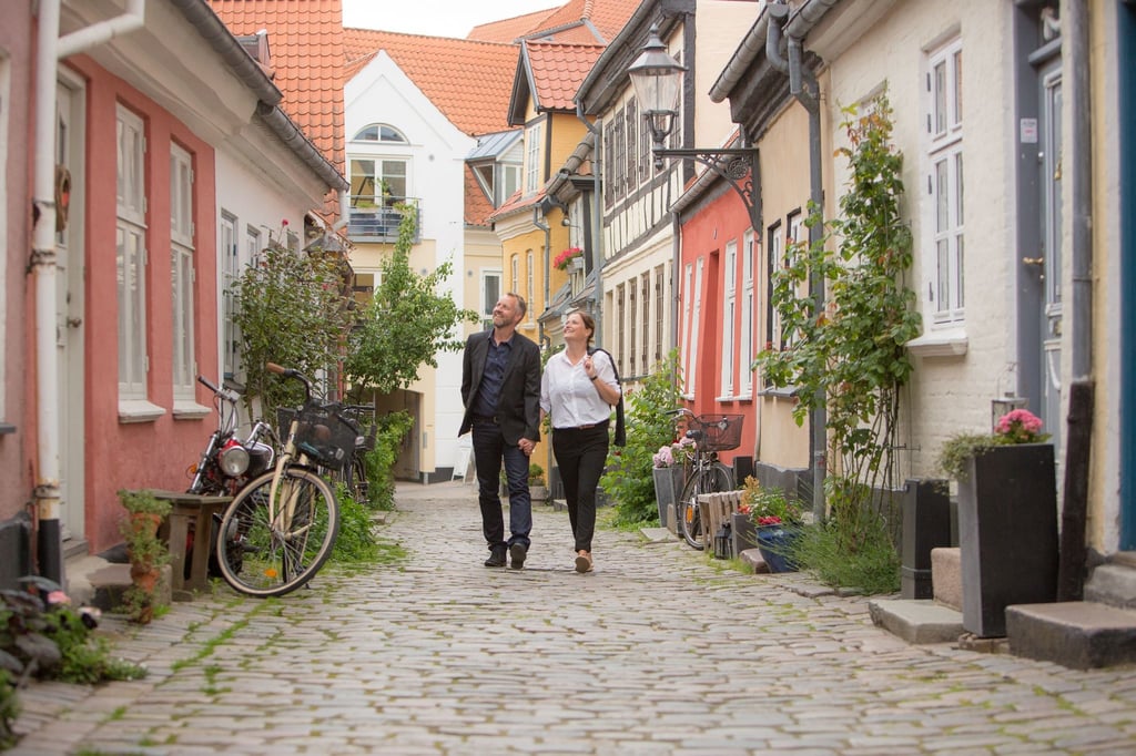 Auch das ist Aalborg: Dänische „Hyggeligkeit“ bei einem Spaziergang in der Altstadt.