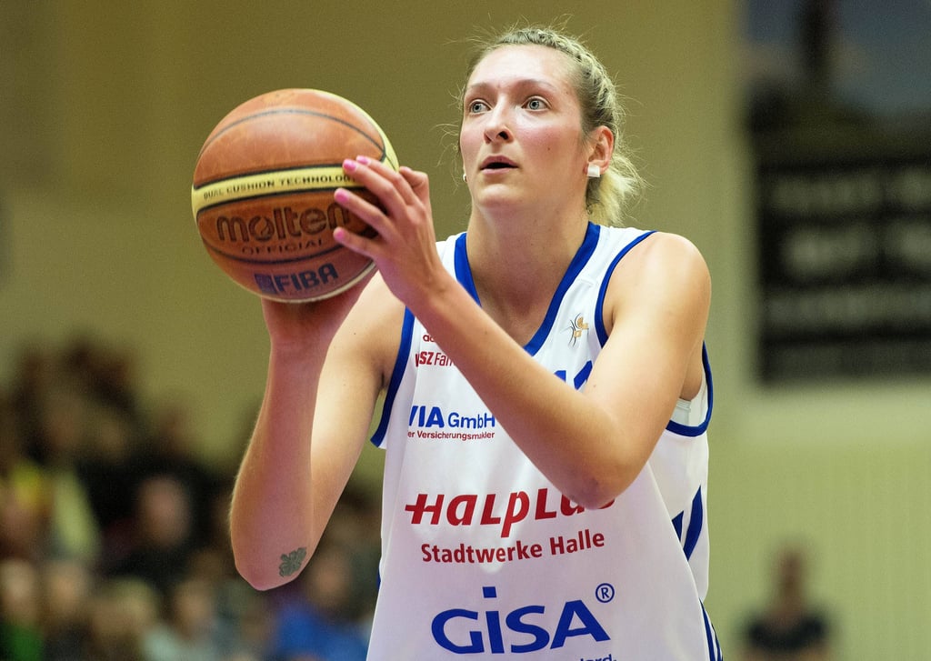 2013 spielte Katharina Fikiel für die Gisa Lions in Halle.