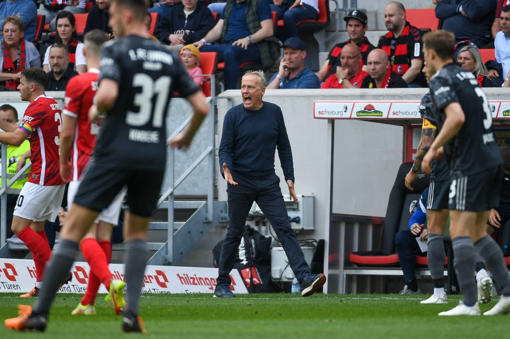 Christian Streich war bedient nach dem 1:4 von SC Freiburg gegen Union Berlin.