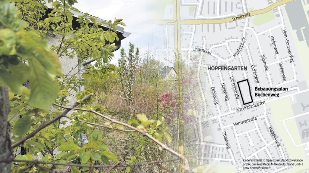 Auf einer 1,45 Hektar großen Fläche in Magdeburg-Hopfengarten entsteht neues Bauland.