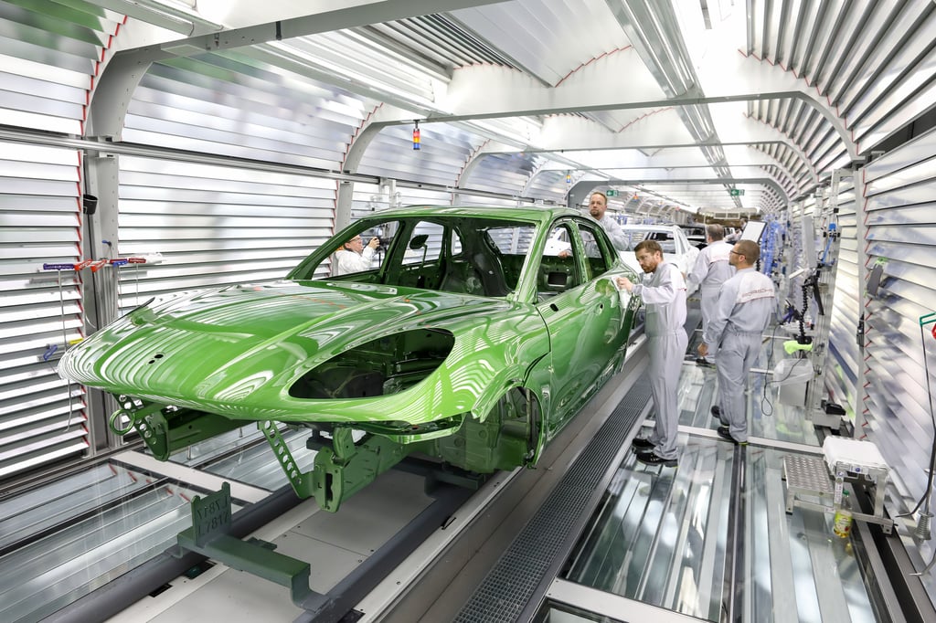 Das Porsche-Werk in Leipzig will Erdgas durch Wasserstoff ersetzen.