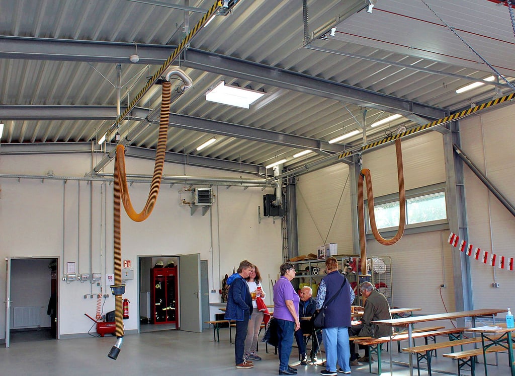 Wie hier das Gerätehaus in Rottmersleben öffnen am 28. Mai die freiwilligen Feuerwehren der HoheN Börde ihre Gerätehäuser. Technik und Ausstattung werden präsentiert.