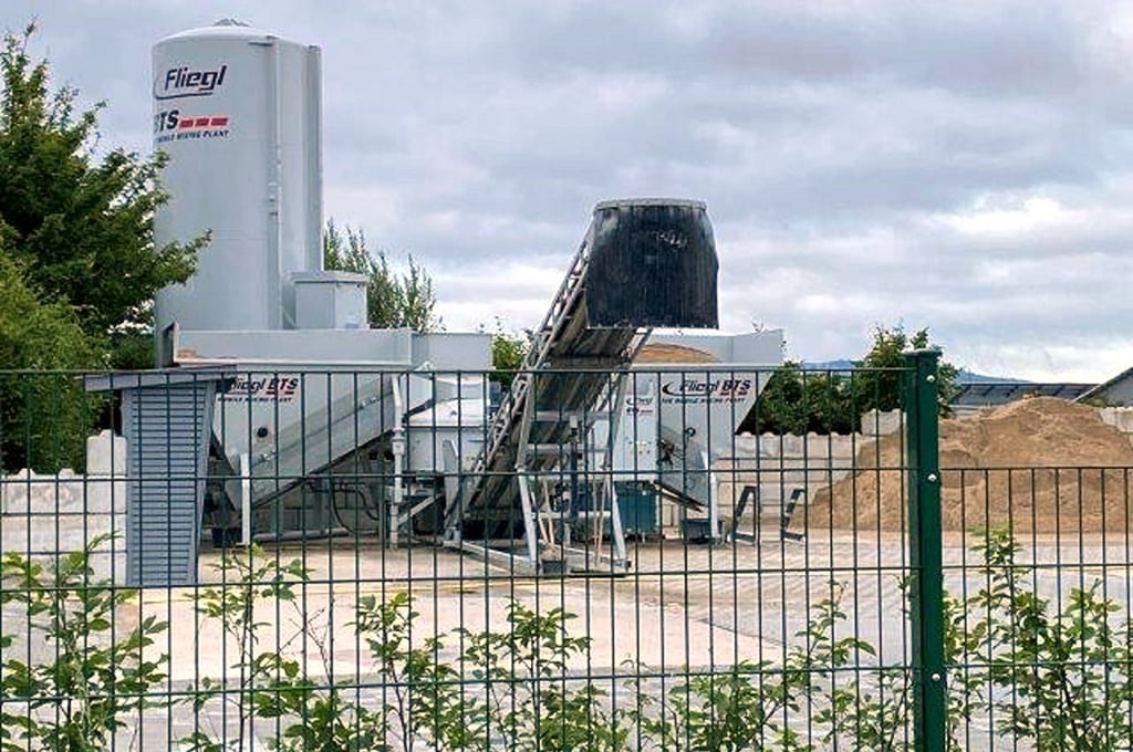Eine Betontankstelle wie diese soll errichtet werden.