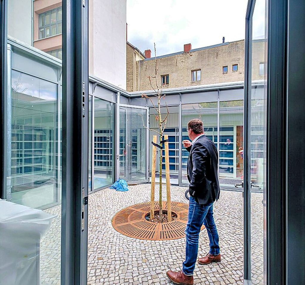 Stadtbibliothek im Endspurt des Umbaus