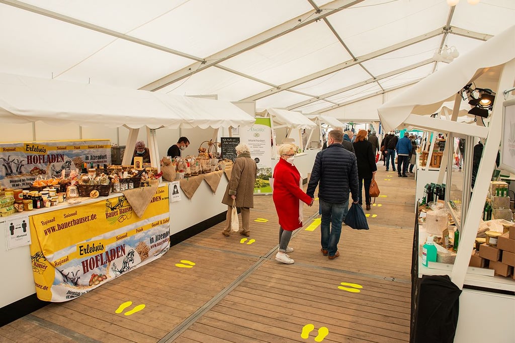 Im Rahmen der Aktion „Marktplatz on Tour“ präsentieren sich am Samstag von 9 bis 17 Uhr mehr als 40 Anbieter regionaler Produkte in Halberstadt.