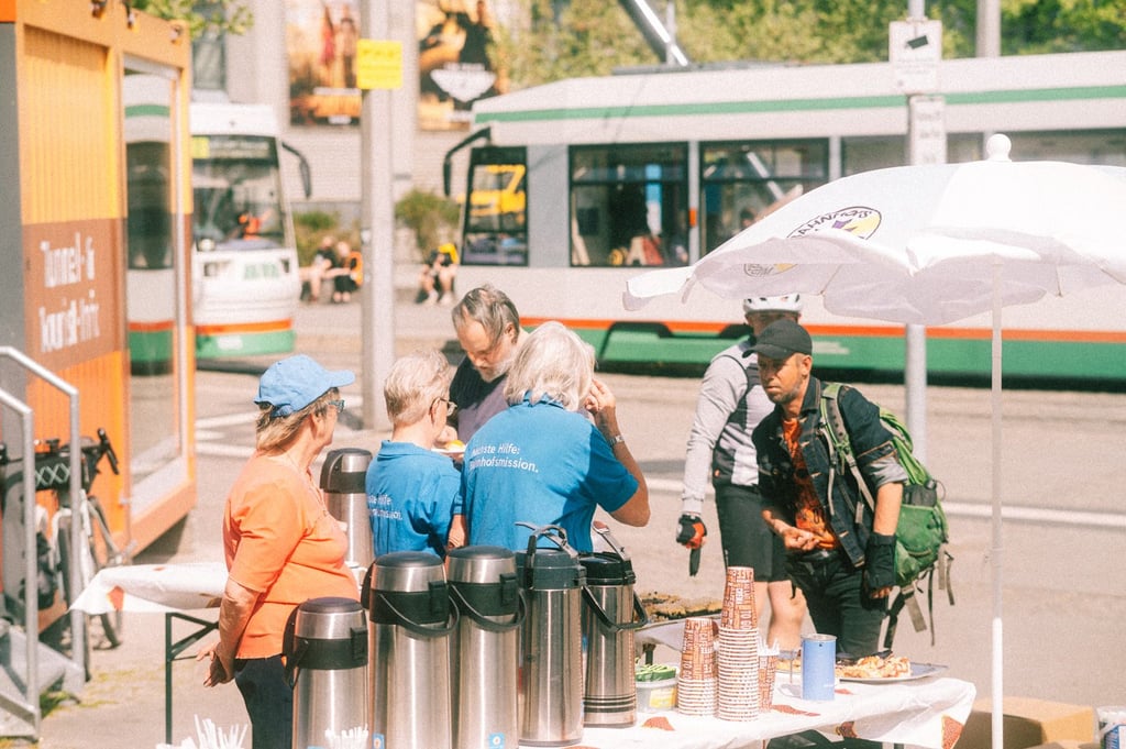 Die Bahnhofsmission Magdeburg feiert ihr 30-jähriges Bestehen.
