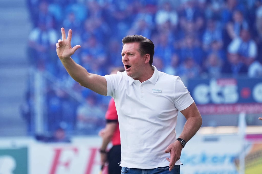 Zum Abschied aus der 3. Liga noch einmal drei Punkte? FCM-Trainer Christian Titz hätte sicherlich nichts dagegen.