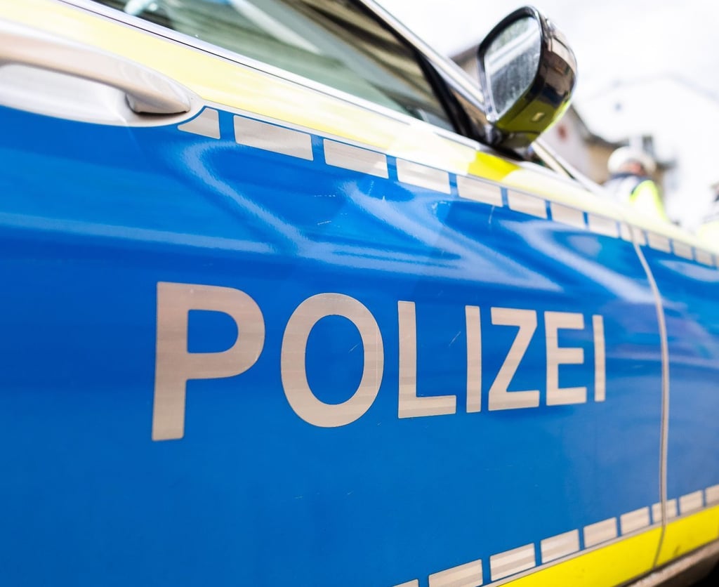 Ein Polizeiwagen (Symbolfoto)