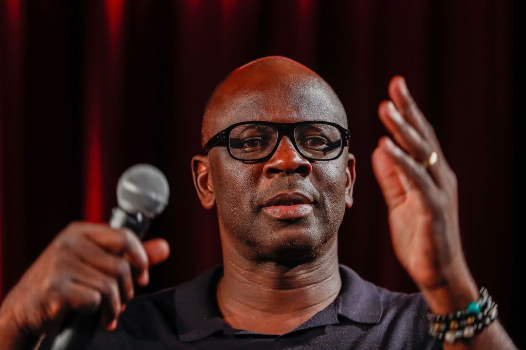 Ex-Fußballstar Lilian Thuram ist derzeit auf Lesereise.