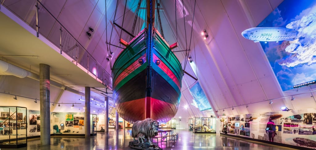 Polarexpeditionen sind der Schwerpunkt im Fram Museum von Oslo.