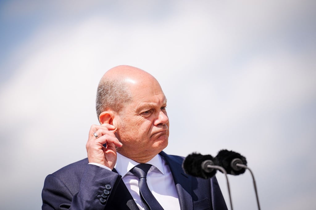 Bisher einmalig: Für Bundeskanzler Olaf Scholz (SPD) wurde noch kein Doppelgänger gefunden.
