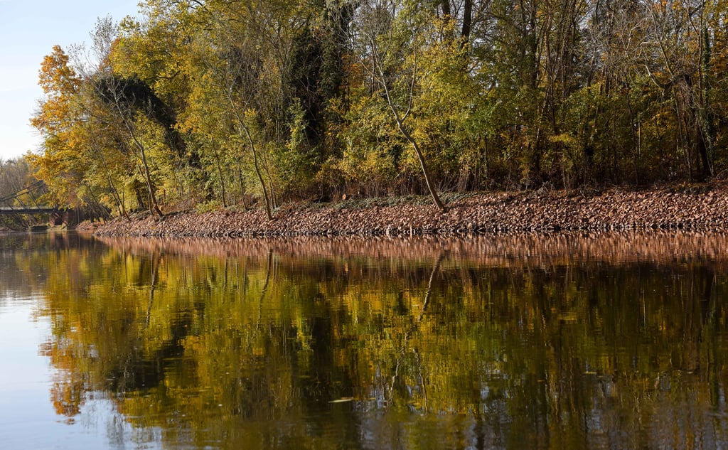 Die großflächigen Steinschüttungen am Saaleufer (hier im Bereich der Peißnitz) hatten im Herbst 2021 für viele Diskussionen gesorgt.