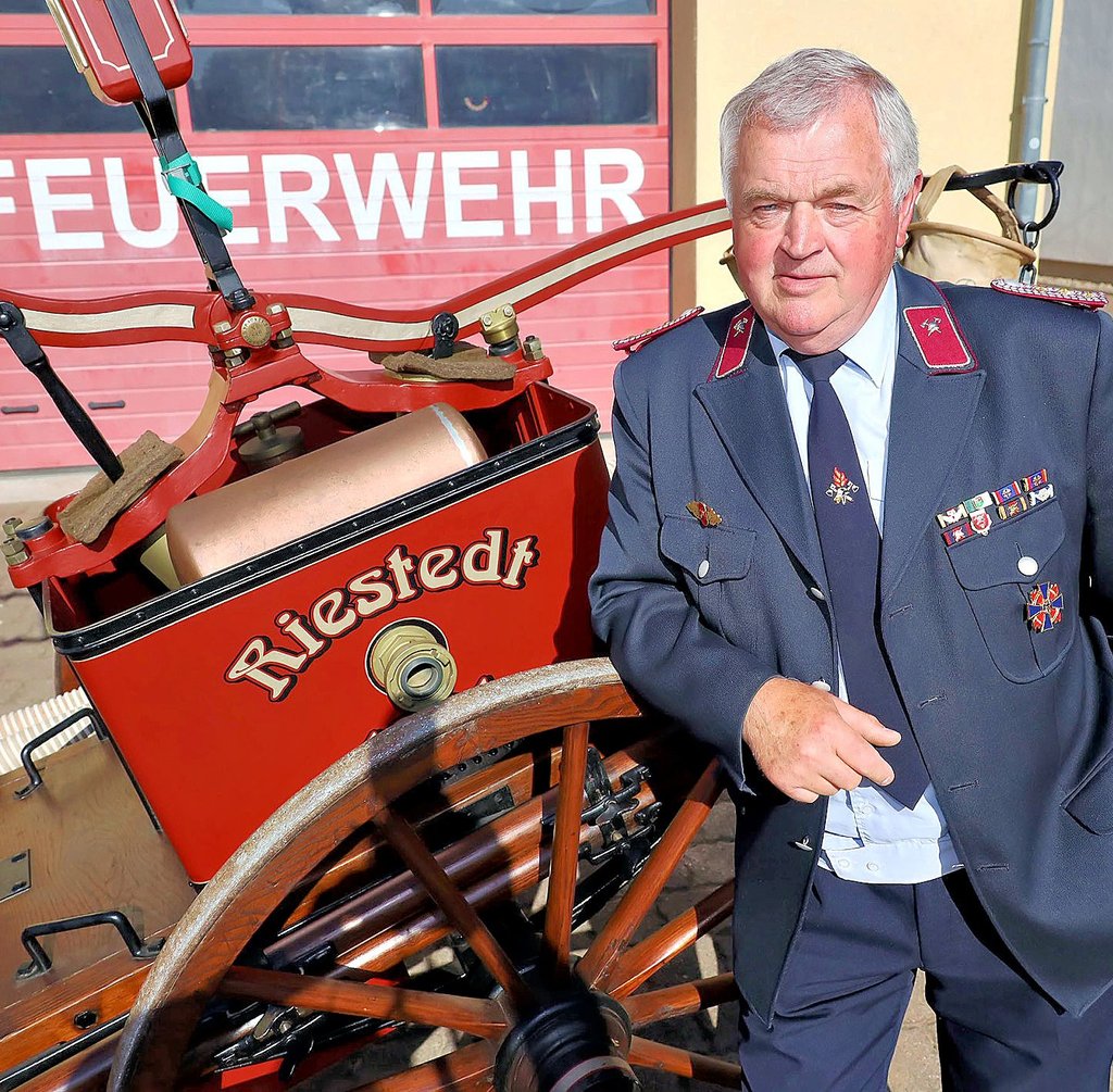 Helmut Modl wurde mit der höchsten deutschen Feuerwehr-Auszeichnung geehrt.
