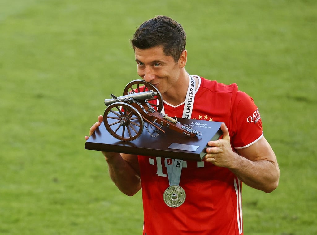 Hat auch in diesem Jahr die Torjäger-Kanone sicher: Robert Lewandowski.