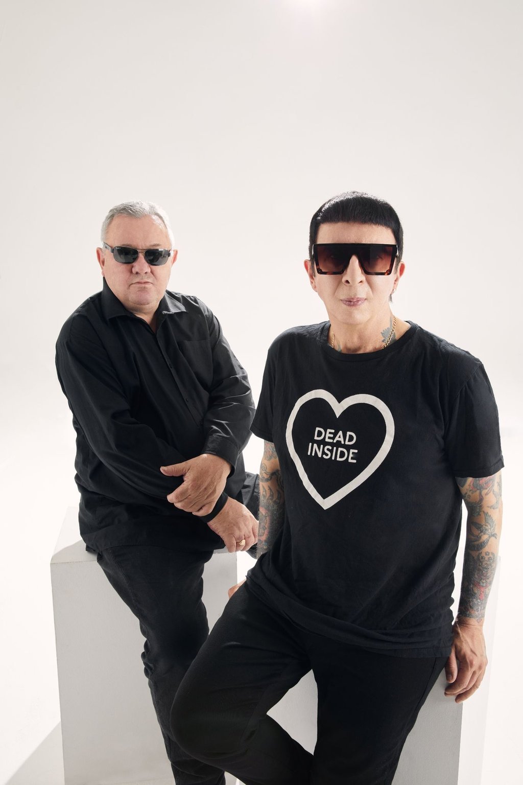 Zwischen Nostalgie und Moderne: Marc Almond (r) und David Ball.