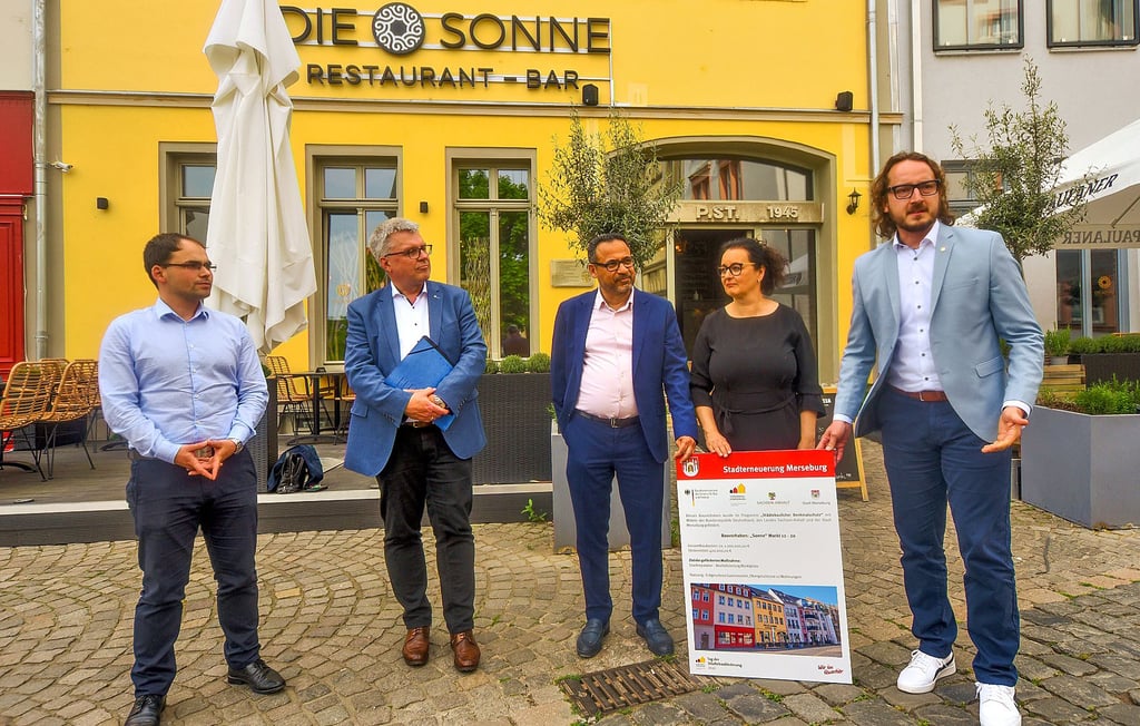 Stadtumbau 1,2 Millionen Euro in Häuser am Markt Merseburg investiert