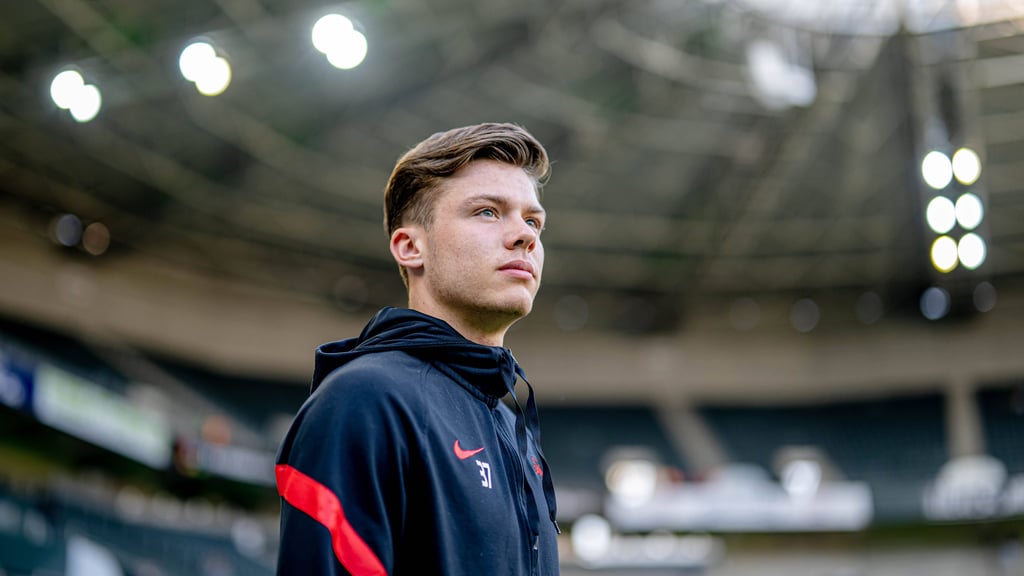 Sidney Raebiger ist sich unsicher, ob RB Leipzig ihm Entwicklung bietet.
