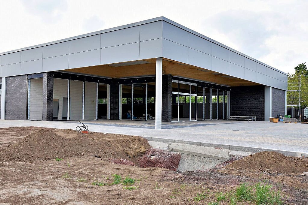 Am alten Standort in der Bergstraße in Magdeburg ist in den vergangenen Monaten ein Aldi-Neubau erwachsen.