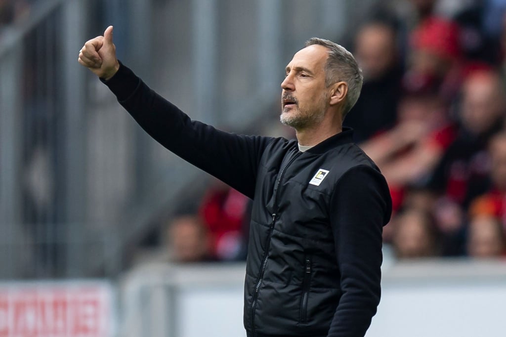 Noch steht Trainer Adi Hütter bei Borussia Mönchengladbach unter Vertrag.