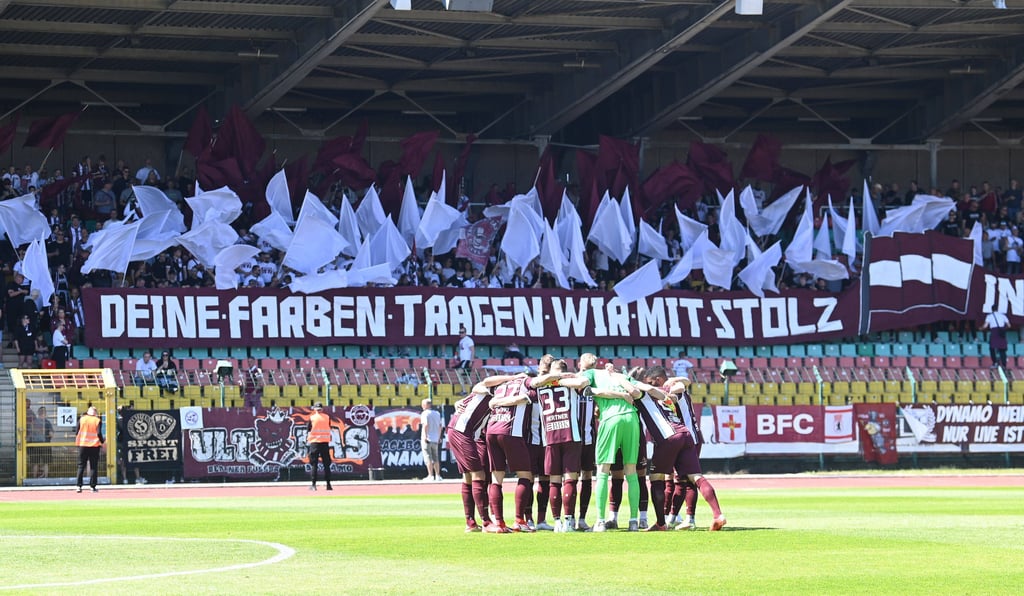 BFC Dynamo steht als Meister der Regionalliga Nordost fest.