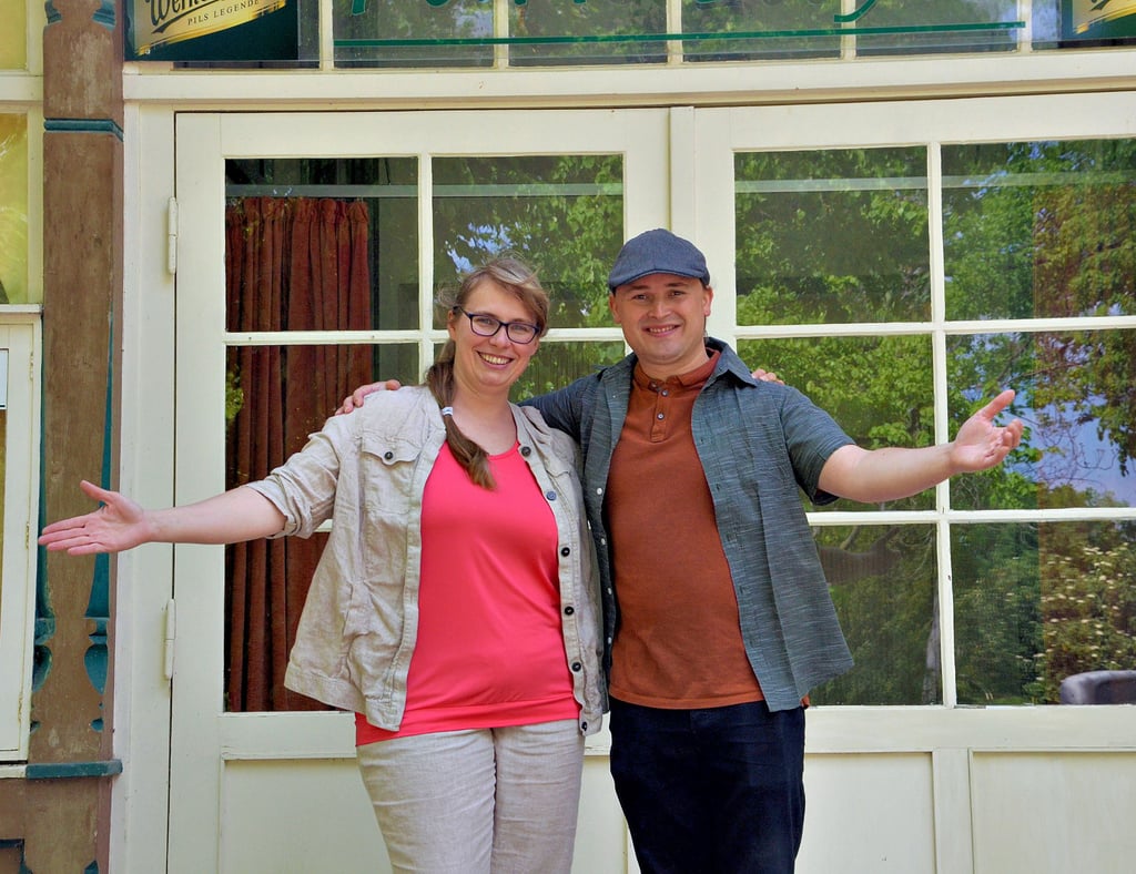 Lange Zeit stand das markante Gebäude leer. Nun kommen mit Dana und Jeff Lammel zwei neue Betreiber mit klarer Idee.