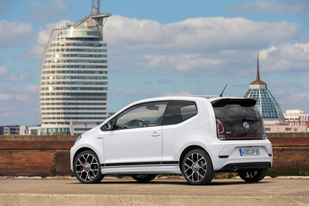 Flotter Flitzer: Den kleinen Up baut VW auch als sportliche GTI-Version.