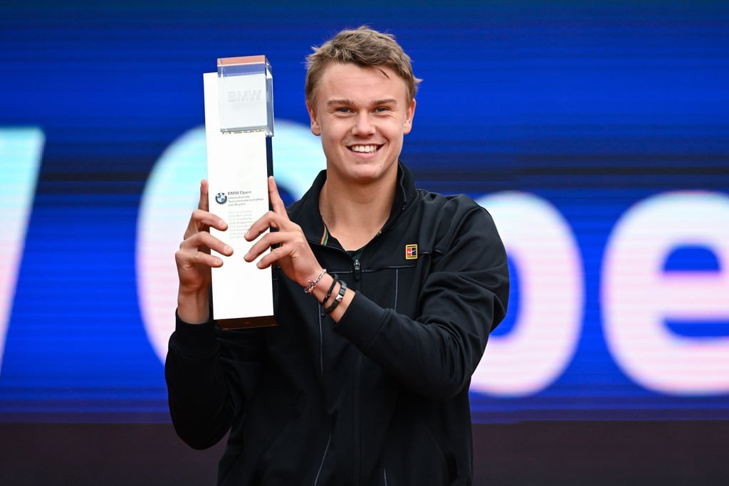 Holger Rune holte sich in München seinen ersten Titel auf der ATP-Tour.