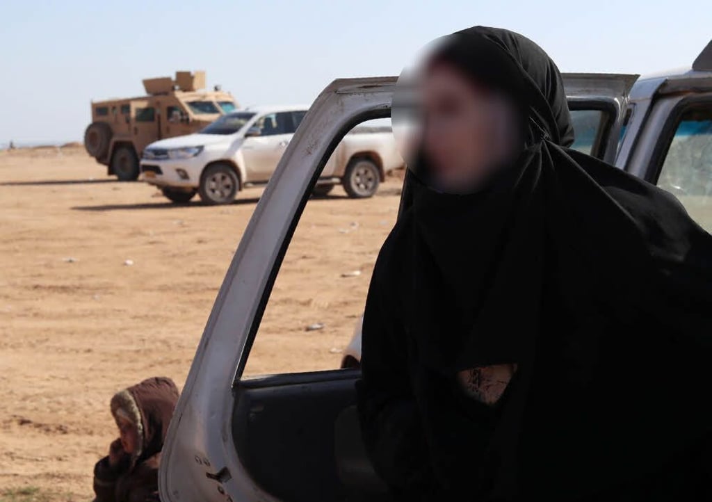 Seit Januar vor Gericht: Leonora M. aus Sangerhausen. Im Jahr 2015 schloss sie sich dem IS in Syrien an.