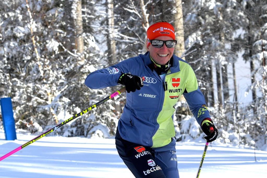 Franziska Hildebrand will bei der Biathlon-WM 2023 in Oberhof noch einmal an den Start gehen.