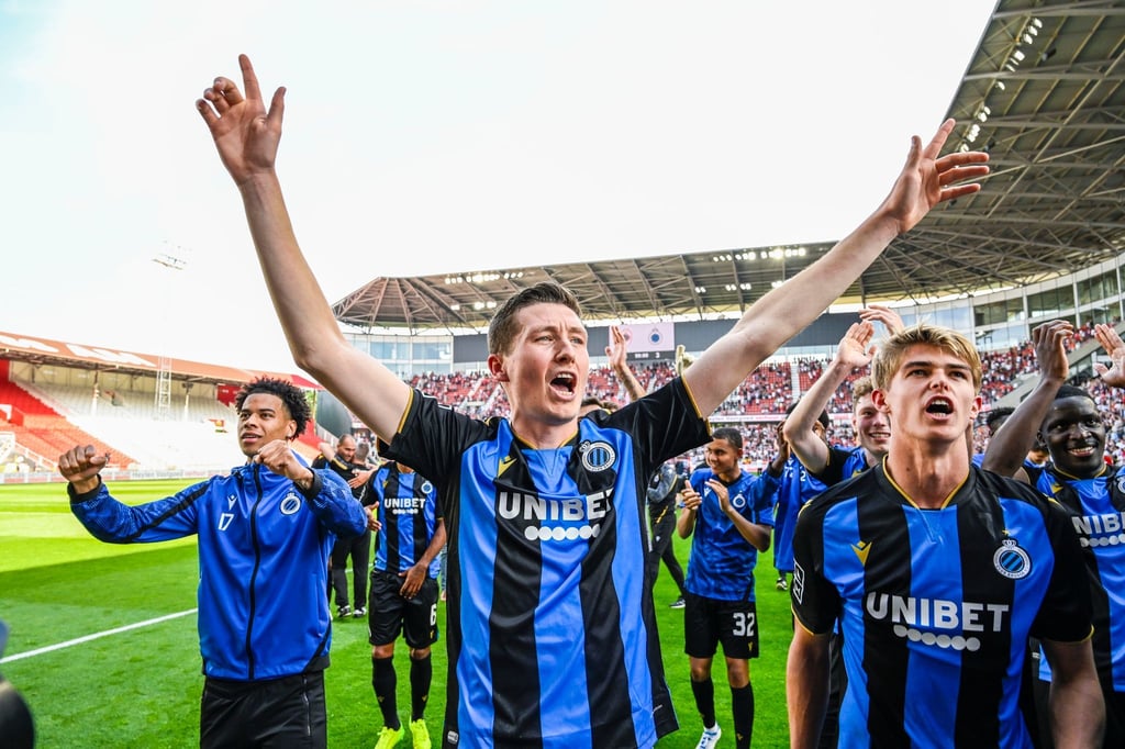 Der FC Brügge wurde belgischer Meister.