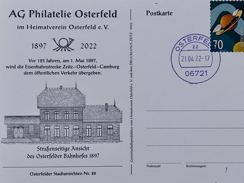 Der Heimatverein Osterfeld hat wieder eine neue Stadtansicht herausgebracht.