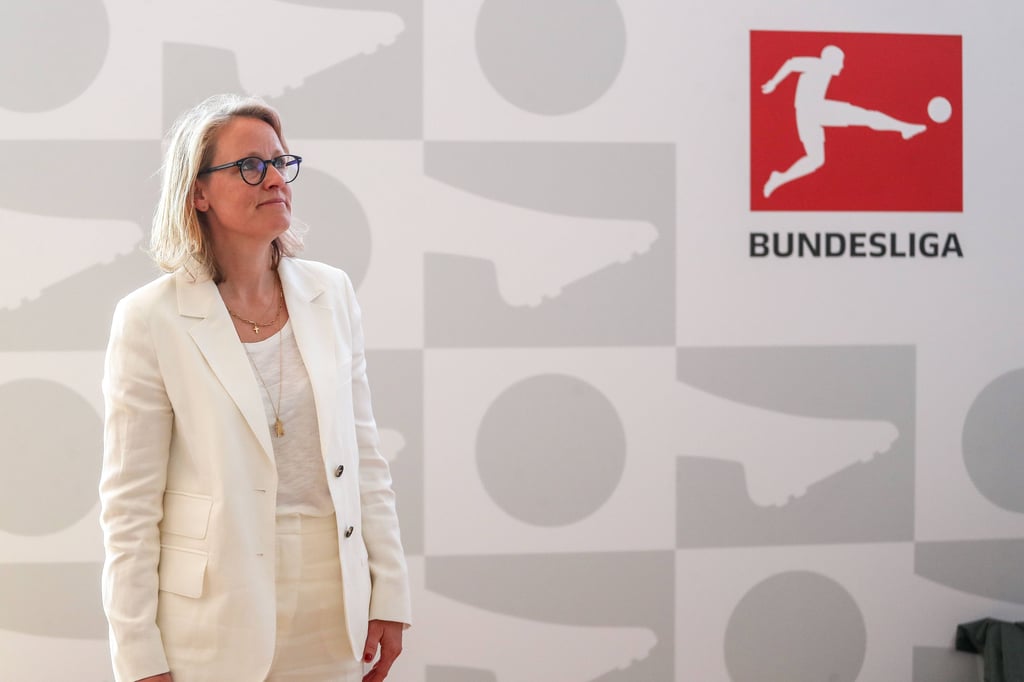 Donata Hopfen ist froh über gesteigerte Gewinne bei Digitallizenzen.