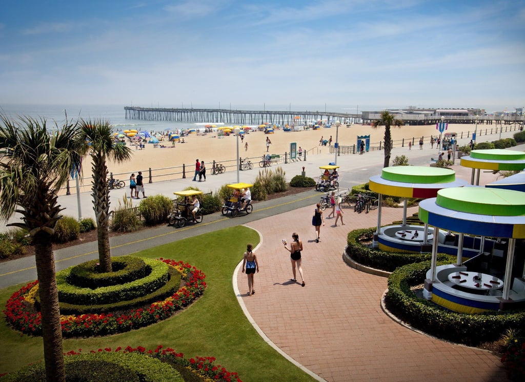 Bei Amerikanern steht Virginia Beach für Strandurlaub hoch im Kurs.