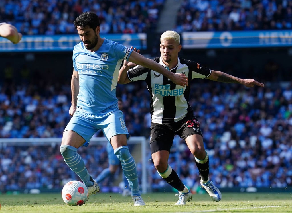Spielt seit 2016 für Manchester City: Ilkay Gündogan (l).